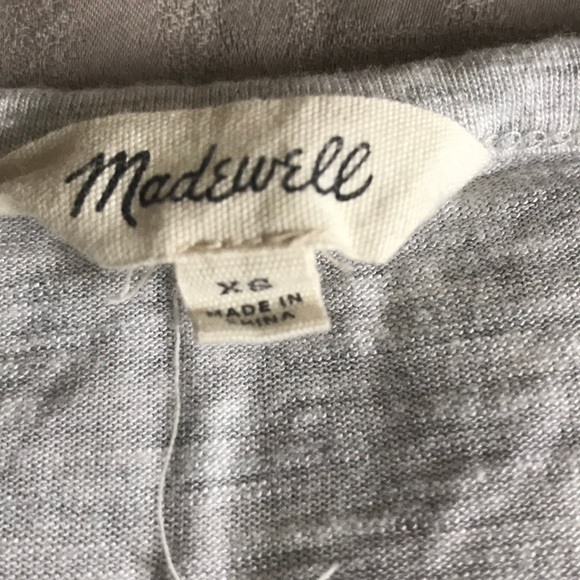Gray Madewell T-Shirt XS - Picture 2 of 2